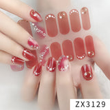 ネイルラップ マニキュア ネイルアート女性001