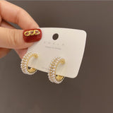 バロックパールイヤリング気質パーソナリティデザインC字型ZD3103