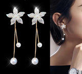 フラワーパール　ピアス　YN3026