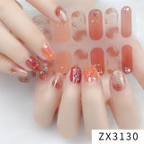 ネイルラップ マニキュア ネイルアート女性001