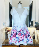 日本発送【数量限定新色追加】4色 キャバドレス ミニドレス Vネック セクシー 体型カバー MY2-YM8475