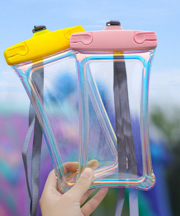 【2個セット】9.5×21cm 携帯防水カバー 携帯防水ケース お風呂 海水浴  スマホカバー MY9021