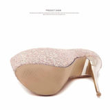 ピカピカ おしゃれ パンプス ハイヒール 美脚 かわいい MY5004-MY-258-2