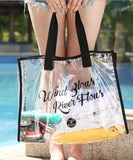 防水 バッグ トートバッグ 透明 便利 大容量 おしゃれ MY9022