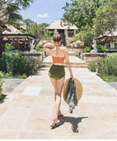 【2点セット】ビキニ 水着 着痩せ しゃれてかわいい 海辺 YT7-KSD-2