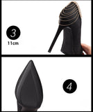 【2色】スーパー ハイヒール 厚底 靴 パンプス YN5020