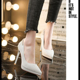 【2色】スーパー ハイヒール 厚底 靴 パンプス YN5020