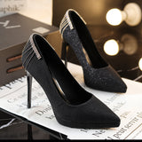 【2色】スーパー ハイヒール 厚底 靴 パンプス YN5020