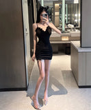 3色 キャバドレス ミニドレス 大人かわいい 新作 肌見せ 指名 クリスマス 新年 MY2-MLS6046