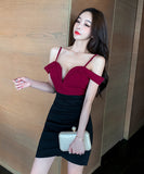 キャバドレス ミニドレス かわいい セクシー 新作 パーティー ナイトドレス YN2066