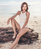 水着 2色 モノキニ タンキニ ビキニ 新作 着瘦せ MY7-XCRS-001