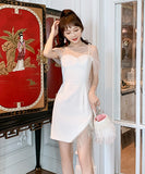 ミニドレス キラキラ セクシー 脚長効果 キャバドレス パーティー MY2-JY5034