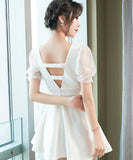 3色 肌見せ かわいい えちえち 谷間 指名 ミニドレス キャバドレスMY2046-XYD2119