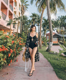 レース 刺繡 海 セクシー レディース 水着 MY7002