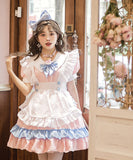 【8点セット】ハロウィン メイド かわいい ミニドレス キャバドレス 新作 MY2102