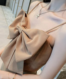 【上下2点セット】ワイドパンツ リボン かわいい 新作 夏 ゴージャス MY2-JY3953