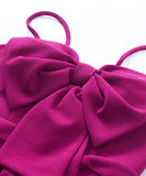 リボン かわいい 新作 谷間魅せ キャバドレス ミニドレス セクシー指名 ナイトドレス MY2-XYD2176