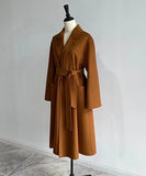 【5色】高品質 カシミヤ コート オーバーサイズ 韓国スタイル チェスターコート ウール Chic XH2-BQL002