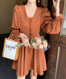 サンドレス ミニドレス かわいい 花柄 新作 ゴージャス MY2-ZED885895GDB401