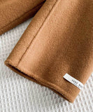 【2色】カシミヤ コート 高品質 手作り かわいい 新作 ゴージャス MYAS1WTQ238