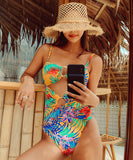 水着 モノキニ タンキニ 新作 花柄 2色 かわいい セクシー MY7-XCRS-002