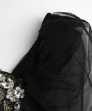 ゴージャス レース キラキラ チュール 宴会 セクシー 披露宴 パッチワーク XH2-JY20009