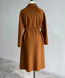 【5色】高品質 カシミヤ コート オーバーサイズ 韓国スタイル チェスターコート ウール Chic XH2-BQL002