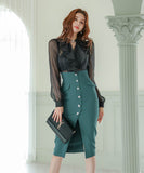 【上下セット】ひざ掛け ドレス 新作 ゴージャス レース 大人かわいい MY2-ZED880815-1E49