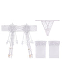 【セット】4色 下着 ガーターベルト ベビードール 勝負 MY8-ZR2068