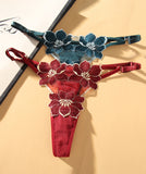 【7色選べる】Tバック 新作 刺繡 レース セクシー 高品質 柔らかい MY8-ZR2265