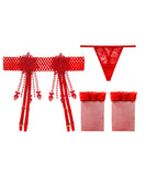 【セット】4色 下着 ガーターベルト ベビードール 勝負 MY8-ZR2068