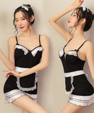 メイド かわいい コスプレ セクシー 肌見せ ミニドレス MY2064