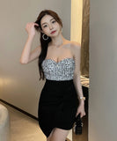 【3色】ミニドレス キャバドレス オフショルダー セクシー 谷間魅せ MY2-YM8673