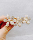 ヘアピン 花柄 ピカピカ 髪留め 韓国 ファッション かわいい 超お得 MY9040