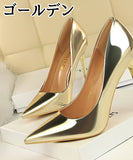 ハイヒール パンプス 5色 ゴージャス 高見え 痛くない 歩いやすい 脚長効果 MY5-DS9511-7