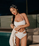 レオパード柄 2色 ビキニ BIKINI モノキニ タンキニ 夏 海辺 プール 水着  MY7-KSD2707