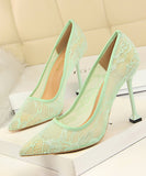 【7色】ハイヒール ゴージャス 新作 高級感 通勤 MY5-DS-17175-11