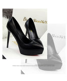 5色 無地 高級 履きやすい パーティー 宴会 ハイヒール パンプス レディース MY5025