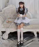 【4点セット】2021 ハロウィン メイド コスプレ かわいい 大人 キャバドレス ミニドレス MY2101