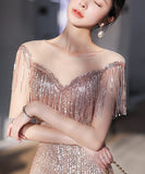 3色 ピカピカ おしゃれ ファッション 着痩せ ロングドレス キャバドレス レディース MY2069