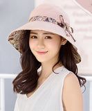5色選択可能 帽子 夏の必須 淑やか 実用性 花柄 XH9-XM002