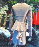 【数量限定】ミニドレス キャバドレス 自社デザイナー 手づくり 絶品 ゴージャス YJ014