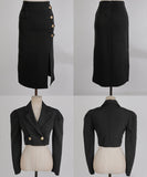 セット 二次会 ロングドレス 通勤 OL 長袖 姉 XY2-ZED887640E49