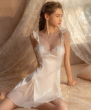 【2色】レース かわいい 超人気 肌見せ セクシー パジャマ ルームウェア MY8-GSM-A22