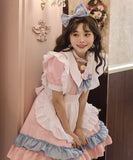 【8点セット】ハロウィン メイド かわいい ミニドレス キャバドレス 新作 MY2102