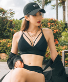 水着 ビキニ レディース ビキニ セクシー 上下 M L XL 10代 20代 30代 女の子 黒  XY-DP-A38347