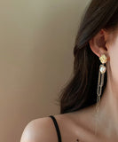 ピアス バラ 淡水パール ゴージャス 高見え MY3-BY-HE6234