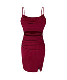 【4色】ミニドレス キャバドレス 着瘦せ 肌見せ 新作 MY2-YM8716