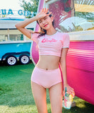 水着 ビキニ モノキニ タンキニ 夏 ピンク 温泉 夏 海 MY7-DP-A28916