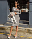 ニット 谷間魅せ セクシー 高見え 着回し 同伴 キャバドレス ミニドレス MY2-ZED887719E49